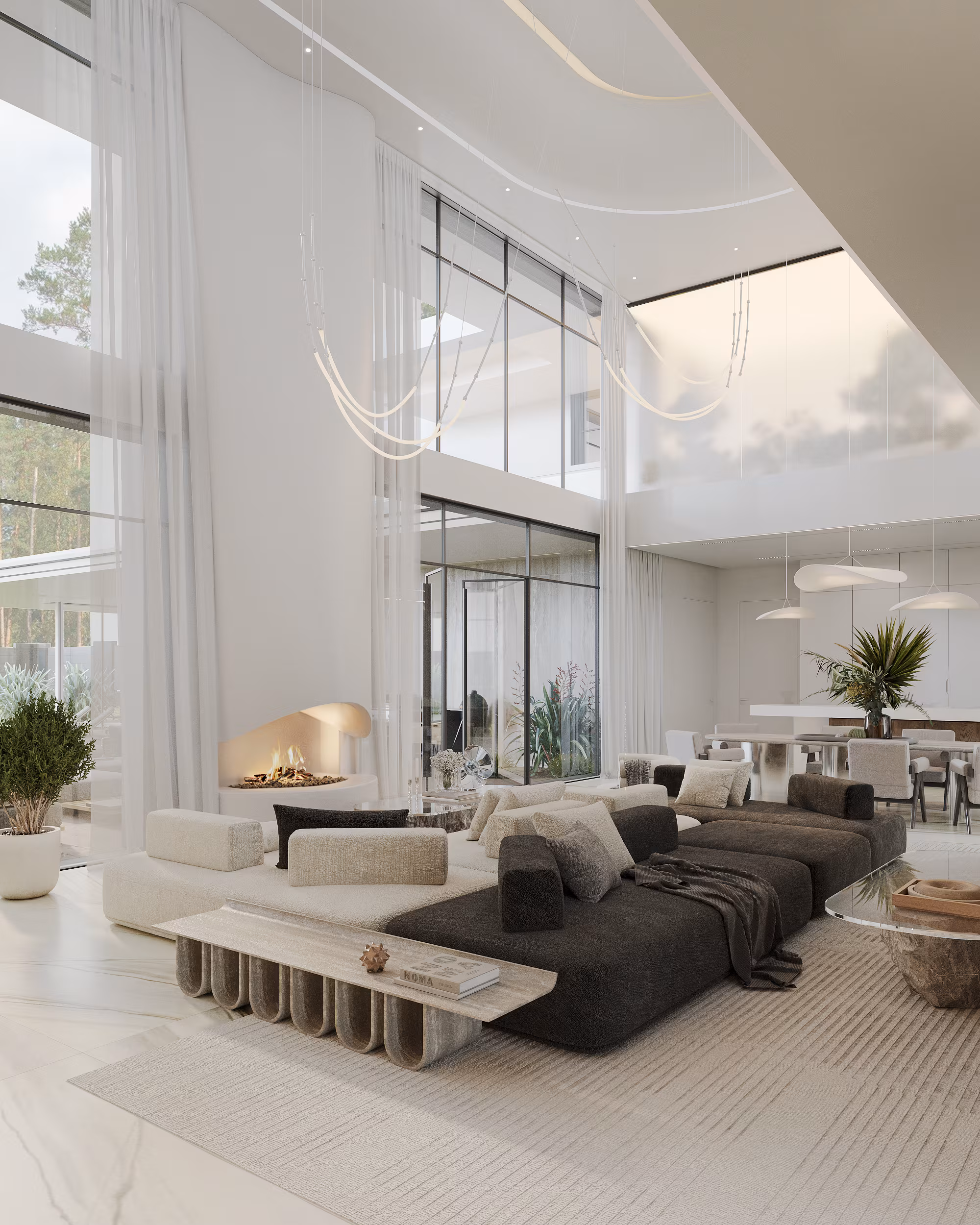 Warm living room visualization ready for discussion